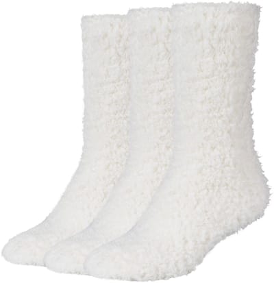 camano, knusse sokken warm zacht gerecycled polyester zachte teennaad comfort damessokken cozy fuzzy verwarmend zacht zacht comfort 3-pack thermosokken vrijetijd indoor lounge wintersokken.