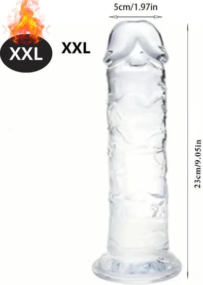 Nivard Dildo - Anaal - Met Zuignap - Siliconen - Sex Toys - Voor Mannen & Vrouwen - Voor Koppels - Couples - XXL