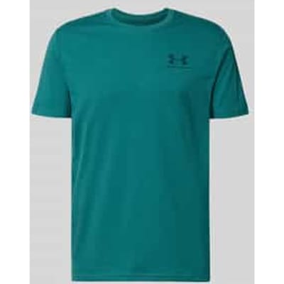 Under Armour UA M SPORTSTYLE LC SS-GRN Heren Sportshirt - Rack Groen - Arden Groen