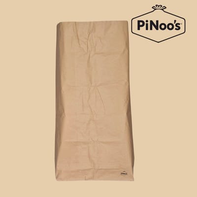 Papieren Containerzakken 240 Liter | 3 bundels à 2 zakken - Kraftpapier | 140 gr/m² | 85×120 cm - Compostzakken 240 liter, GFT containerzakken 240 liter, Geschikt voor in GFT container 240 liter (08512012196)