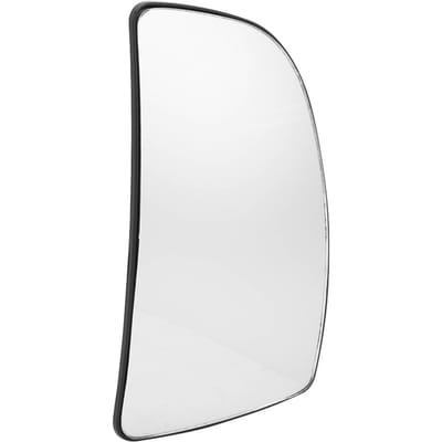 Convex Zijspiegelglas Buiten Achteruitkijk Deur Vleugelspiegelglas Vervanging voor Ford Transit Bestelwagen white