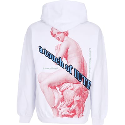 Mannen lichtgewicht Hoodie Nymph Hoodie Wit