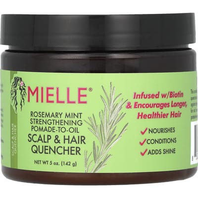 Mielle, Enhanced Pomade-to-Oil, Rosemary Mint, 5 oz (142 g)