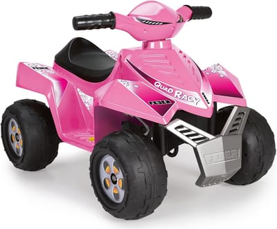 Elektrische Kinderquad Roze 6V met Gaspedaal voor Peuters