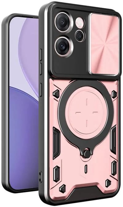 Hoesje geschikt voor Oppo Reno14 F/FS - Techsuit CamGuard Pro Back Cover - Roségoud