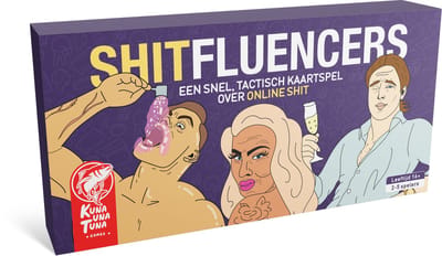 Shitfluencers - Nederlandstalig Partyspel - Grappig tactisch kaartspel