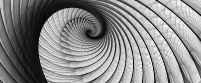Fotobehang Abstract Swirl | PANORAMIC - 250cm x 104cm | 130g/m2 Vlies