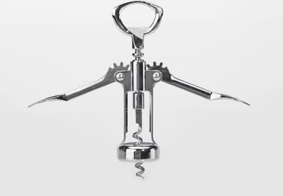 Bieropener - Kurkentrekker - Wijnopener - Wine opener - Cave & Garden - RVS - Wijn Accessoires - 2 in 1 tool