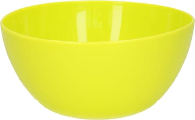 Plasticforte Schaaltjes - kunststof - kommetjes - dessert/ontbijt - D14 x H6 cm - groen