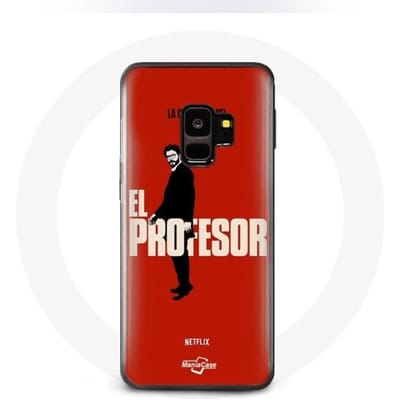 Coque pour Samsung Galaxy S9 La Casa De Papel El profesor dessin