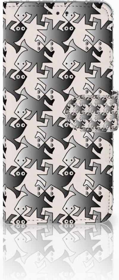 Samsung Galaxy S10 Plus Telefoonhoesje met Pasjes Salamander Grey