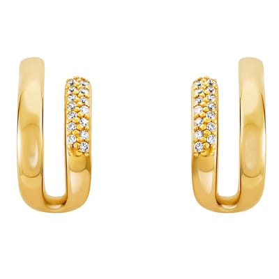 Orphelia 'Emily' Dames 925 Sterling Zilveren Oorbellen - Goud ZO-7581/G