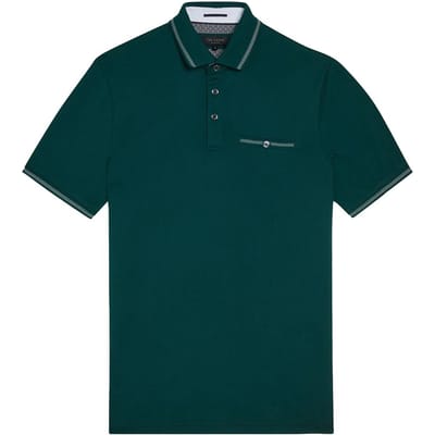 Ted Baker Tortila Heren Groen Poloshirt
