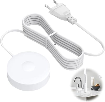 Oplaadstation voor Elektrische Tandenborstel met Magnetische Inductie, Geschikt voor iO7, iO8, iO9, 100-240V, Vervangt 3768, 1 Meter Kabel, Ideaal voor Thuisgebruik en Reis