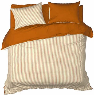 De Witte Lietaer Cleo Dekbedovertrek - Tweepersoons - 200x200/220 cm - Katoen Flanel