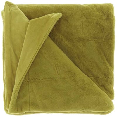 Unique Living - Plaid Klaas 150x200cm Moss Green