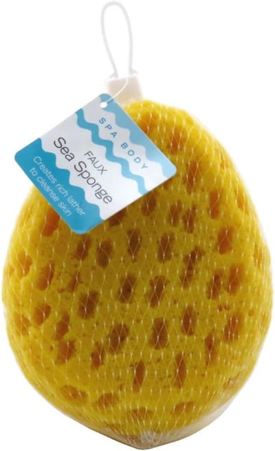Set van 6 Scrub- en Douche Sponzen voor Lichaamspeeling