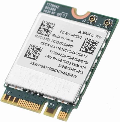 Dual Band 433Mbps WiFi Kaart NGFF M2 Draadloze Netwerkkaart 802.11AC