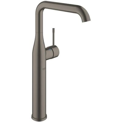 GROHE Essence New Wastafelkraan - Extra hoge draaibare uitloop - Hard Graphite geborsteld (mat antraciet)