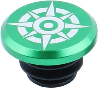 Fiets Stuurdoppen - Set van 2 - Bescherming Stuur - Lichtgewicht Duurzaam - 15.8-19.5mm - Groen