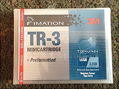 3M/Imation TR-3 MiniCartridge 1.6GB Preformatted