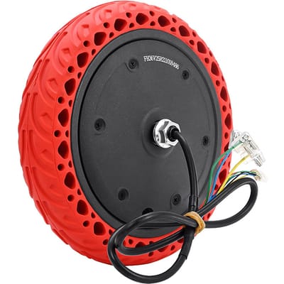 36V 250W elektrische scootermotorband voormotorwielvervanging voor M365/Pro elektrische scooters rood