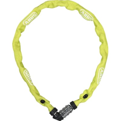 Fietsslot ABUS Kettingslot - 1200 Web - Security level 3 - oranje - 110 cm - Geschikt voor kinderfietsen