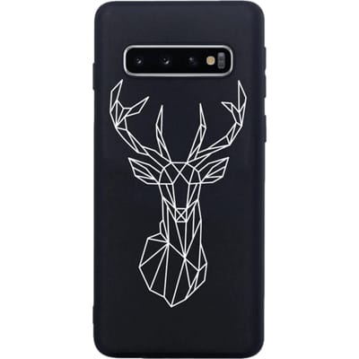 Mocaa Samsung Galaxy S10 Plus Hoesje Elk Zwart