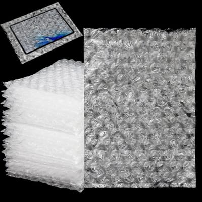 Set van 200 Luchtkussenzakken, 4 x 6 Inch Duidelijke Bubbelwrap Kussens, Ideaal voor Verhuizen en Verzenden van Pakketten