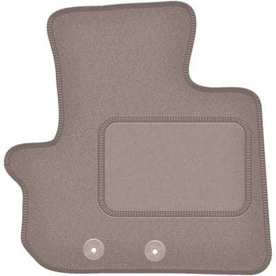 Beige bestuurdersmat voor: Toyota IQ hatchback (2009-)