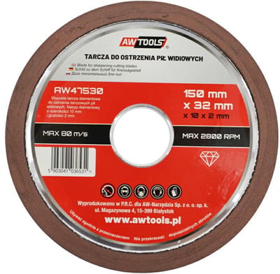 Awtools AW47530 - Diamant Doorslijpschijf - 150mm - Hartgehard Staal - Widia Pił