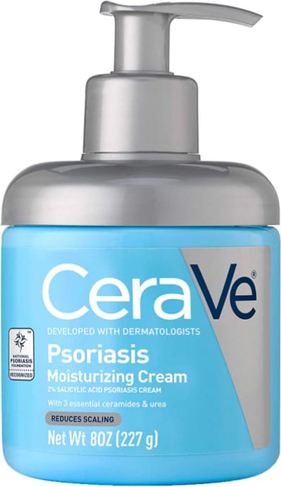 CeraVe Exfoliërende Hydraterende Crème – met Salicylzuur en Ceramiden voor Droge, Schilferige Huid – Geurvrij – 227 g