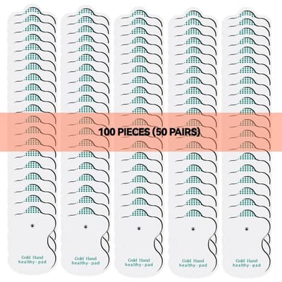 100/10 STuks Dropshipping Fysiotherapie Tens Machine Elektrode Pads Gel Gereedschap Elektrische Spierstimulator Pleister Acupunctuur Massager