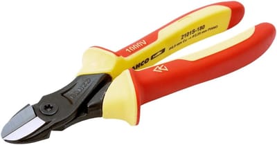 Knipschaar Geïsoleerd - Kniptang Elektra - Veilig Snoeien - Voldoet aan IEC 60900 - 180 mm - Multicolor