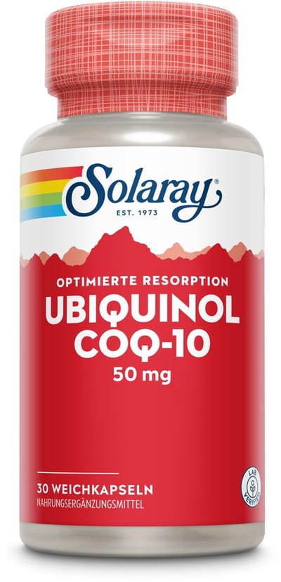 Solaray Ubiquinol CoQ10 50 mg - 30 capsules