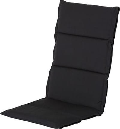 Hartman dun hoog tuinkussen Havana 123x50x5 cm - donkergrijs