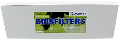 Agrivet Buisfilters extra 455x58mm 100stuks