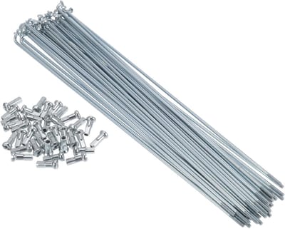 Fiets Spaken Set van 45 Stalen Gegalvaniseerde Spaken 13G 215mm voor Fietswielen en Reparaties