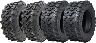 27x11.00R14 & 27x9.00R14 ATV-banden OBOR Lynx WL15, 8-laags, voor de openbare weg (set van 2&2)