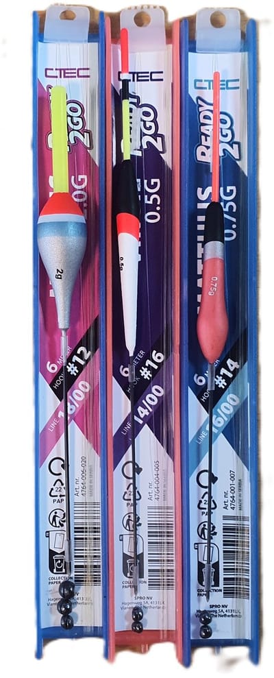 Dobberset C-TEC 3 Vistuigjes kant en klaar Outboard Breda - Sinterklaas cadeau - Kerst cadeau