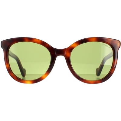 Moncler zonnebril ML0119 52n Dark Havana Green