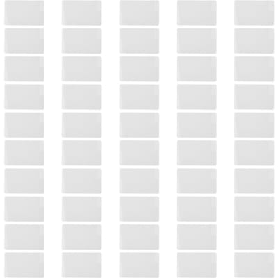 Lot de 50 cartes NFC 215 vierges copiables pour contrôle d'accès, pointage, présence, ascenseurs, parkings white