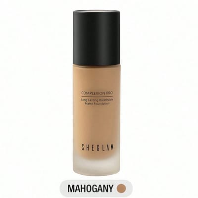 Complexion Pro Langhoudende Ademende Matte Foundation-Mahogany Merk Beauty Cosmetica Make-Up Voor Vrouwen En Meisjes