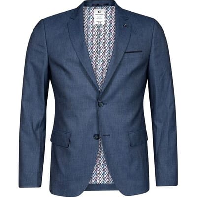 Giordano Colbert Robert Woven Two Tone Mix Navy / male