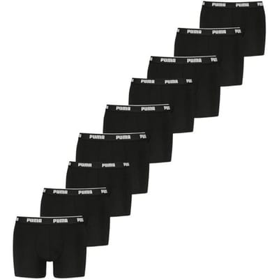 Puma Boxershorts Everyday 9-pack Black / Black-L