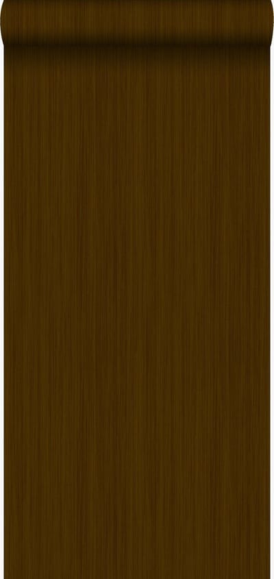 Origin Wallcoverings behang fijne strepen donkerbruin - 53 cm x 10.05 m - 345404