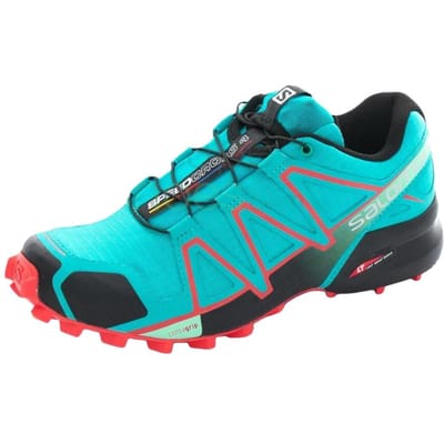 SALOMON CROSS Chaussures de Randonnée Basses Résistantes à l'Abrasion Tissu Femme 383102 37⅓ blue