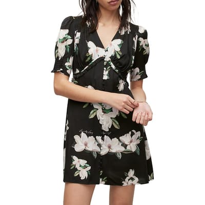 AllSaints Demi Alessandra Dres Black Size: 14 | Shirt Dresses Outlet | Dames | Zand
