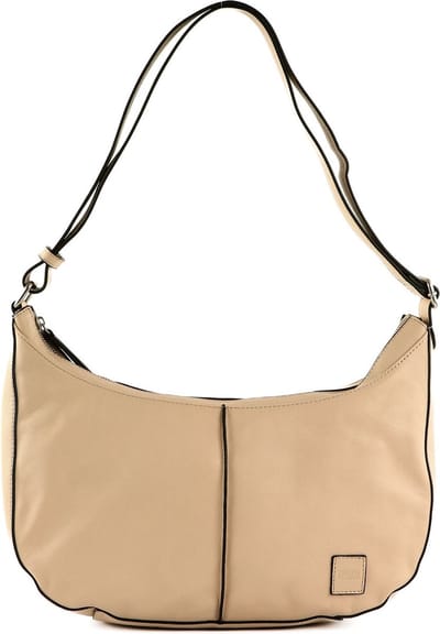 FREDsBRUDER Leren Schoudertas FB Midi Shoulderbag Cotton Beige