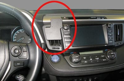 Brodit ProClip houder geschikt voor Toyota RAV 4 2013-2018 Center mount